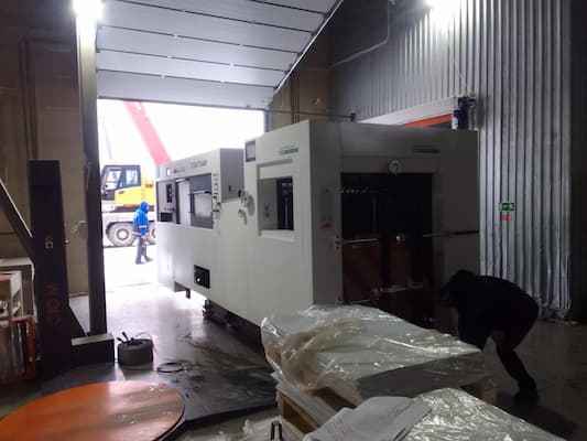 «Автоматический пресс для плоской высечки
MHK-1050»